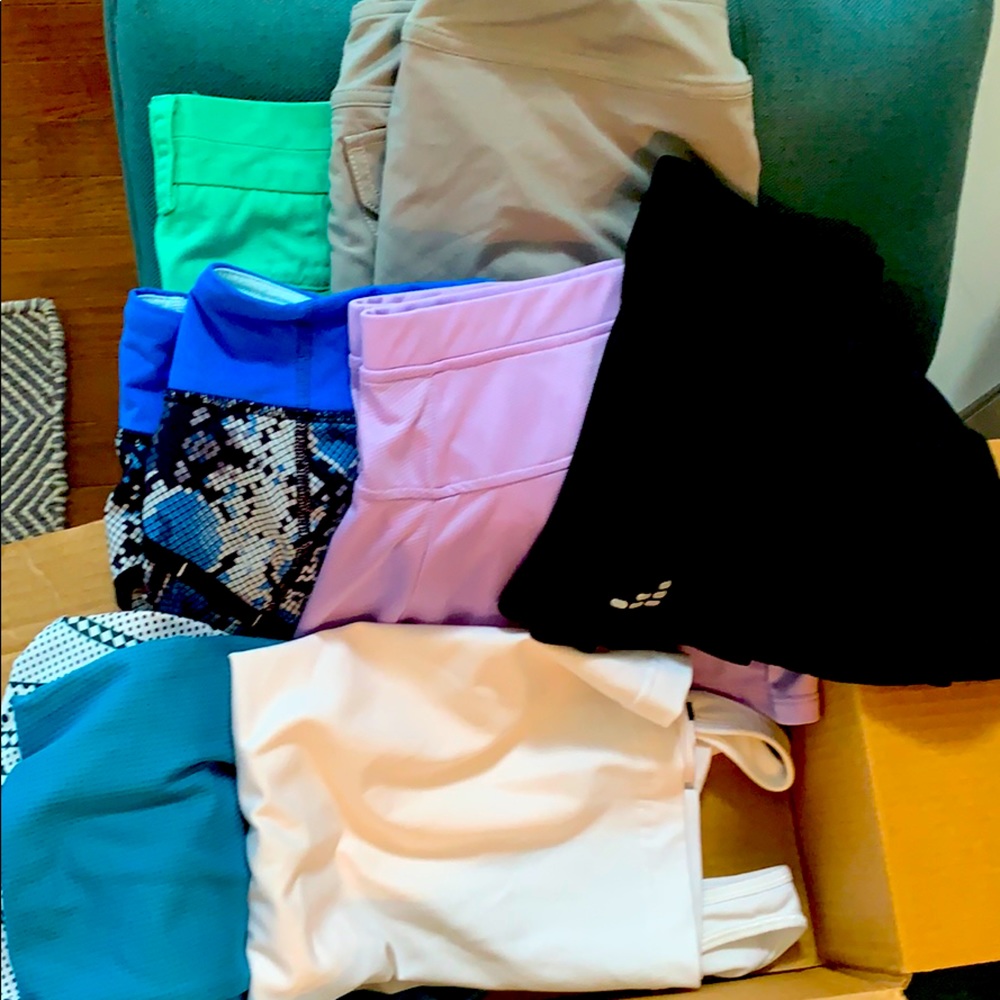 COPY - 8pc bundle of sports tops & bottoms Lulule…